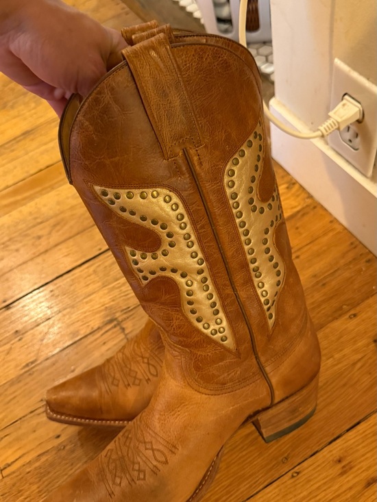 Frye Shoes - Rare vintage daisy duke  Frye cowboy boot Leather
